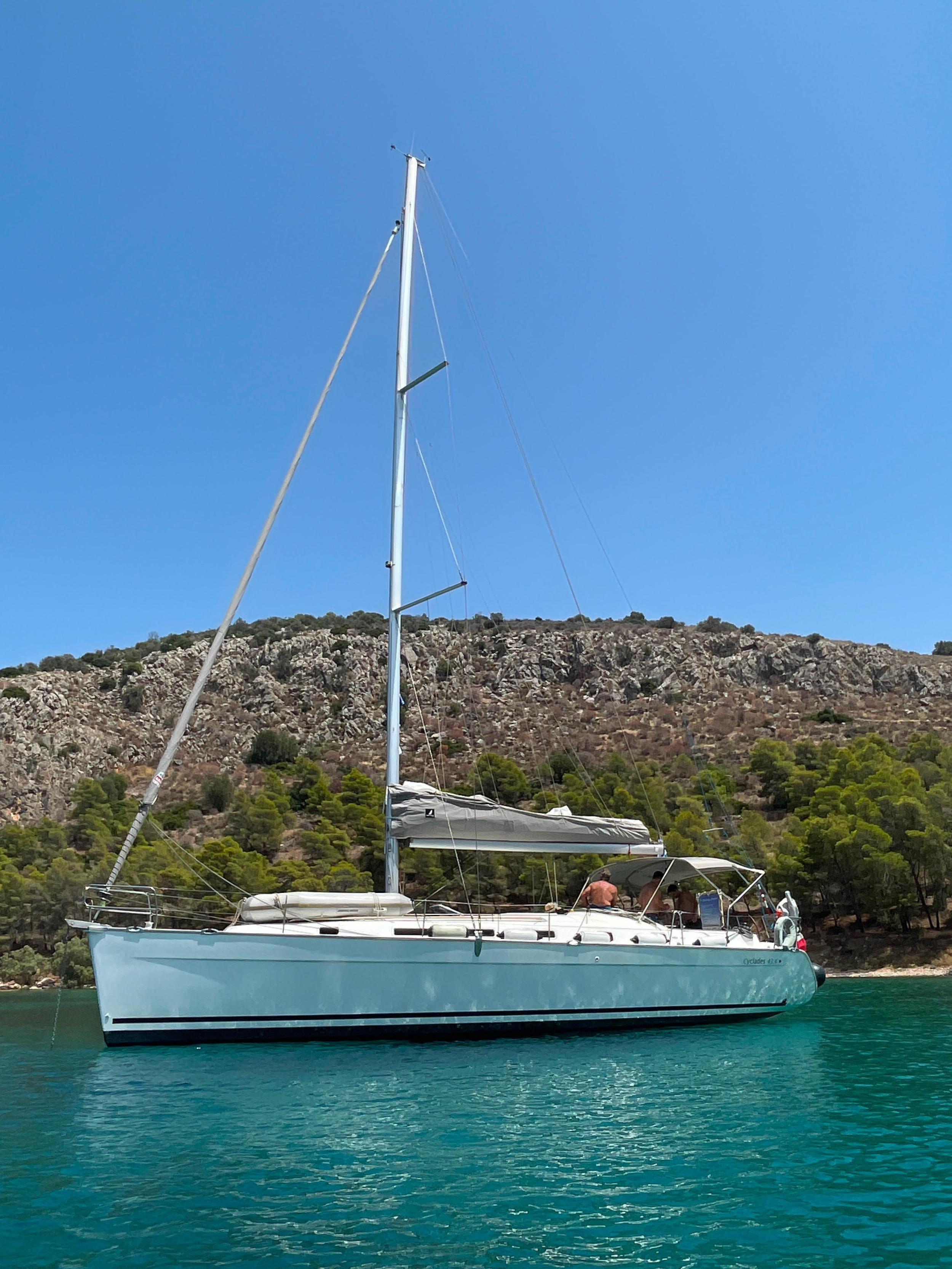 Photo #20 - Cyclades 43.4 (Too Lucky) en Nikiti - 20932