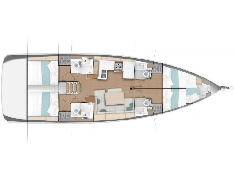 Photo #3 - Sun Odyssey 490 (PNOE) en Nikiti - 20811