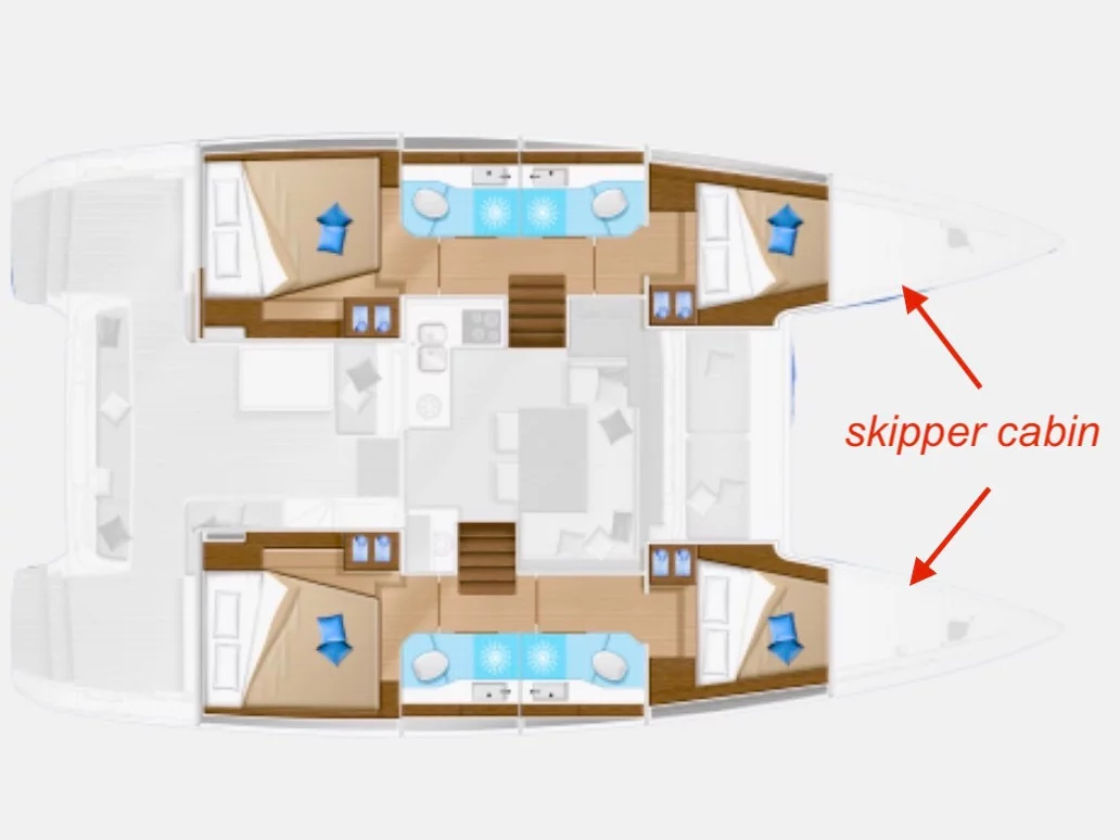 Lagoon 40 (SMILE) Plan image - 5