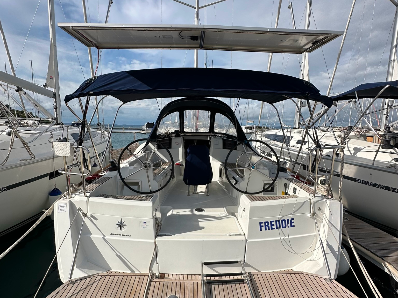 Photo #1 - Sun Odyssey 389 (Freddie) in Drage - 8615