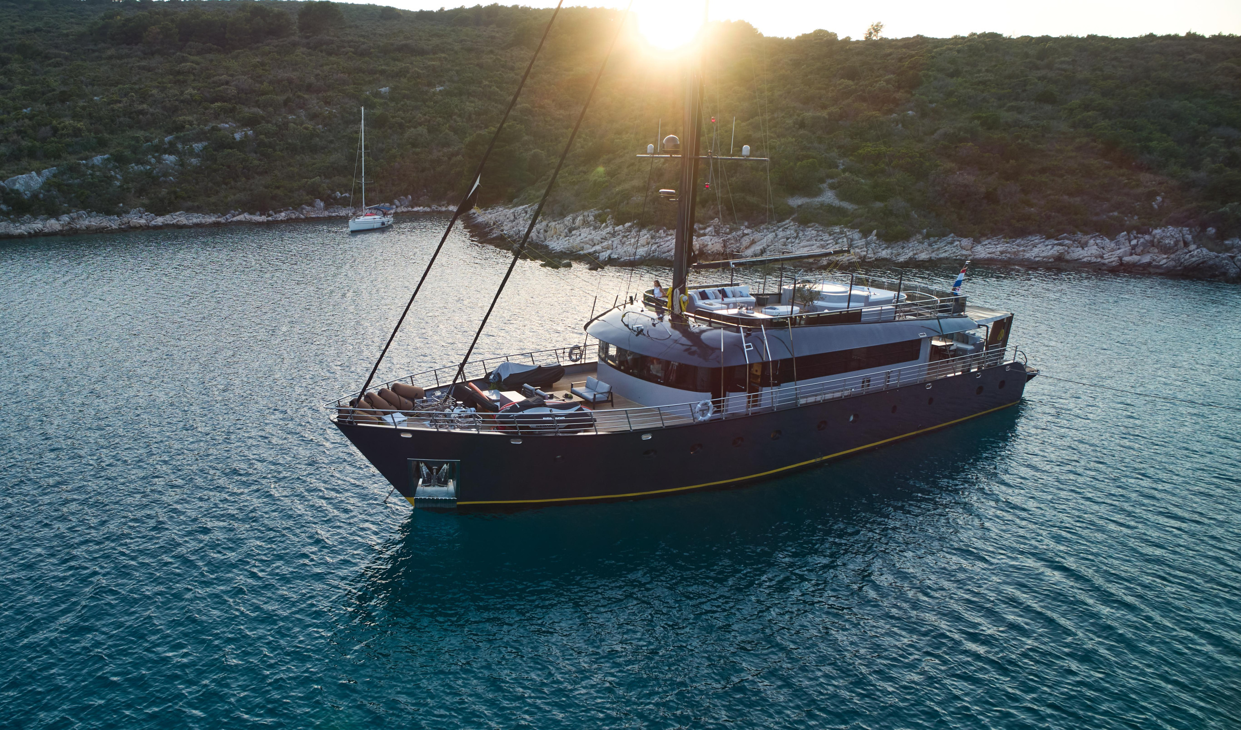 Photo #122 - Luxury Sailing Yacht Rara Avis (Rara Avis) en Split - 8692