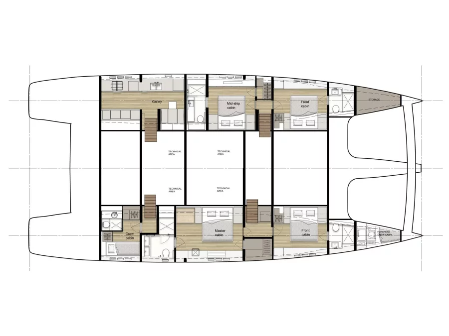 Sunreef 80 (ENTRE 4) Plan image - 9