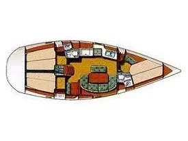 Oceanis 381 (Kleio) Plan image - 18