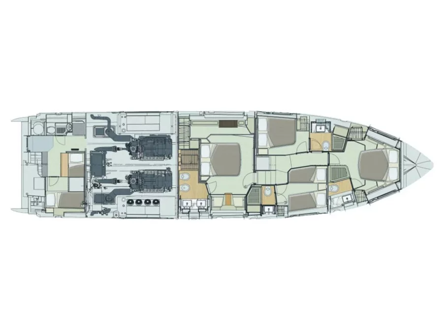 Azimut 72 Fly (Alyss) Plan image - 20
