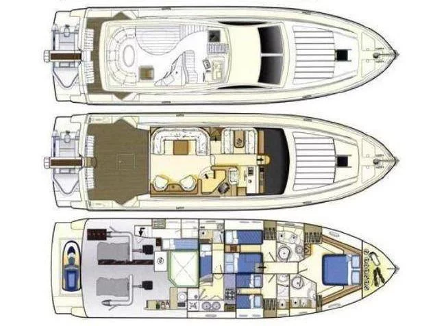 Ferretti 57 (Summer Camp) Plan image - 2