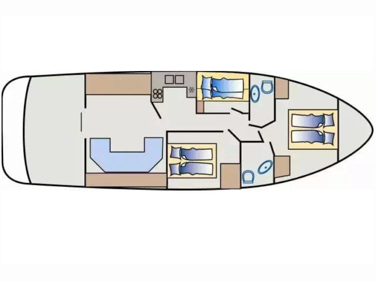 Princess 47 (Margo) Plan image - 1