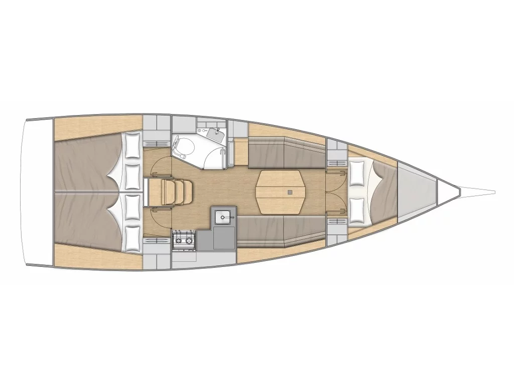 Oceanis 34.1 (Sail Altair 1) Plan image - 16