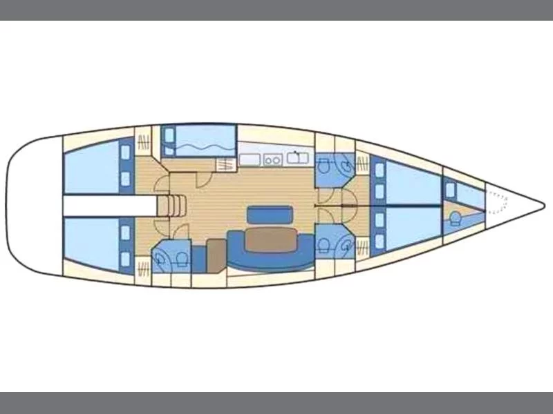 Cyclades 50.5 (Emma & Jack) Plan image - 6