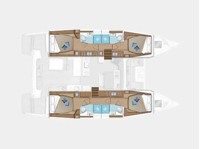 Lagoon 46 & GEN & WM (One Thought) Plan image - 2