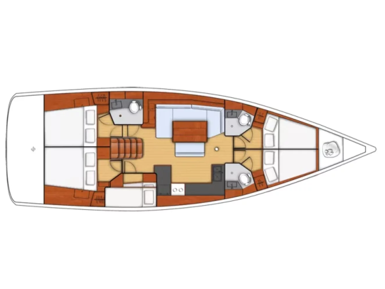 Oceanis 48 (Athena) Plan image - 4