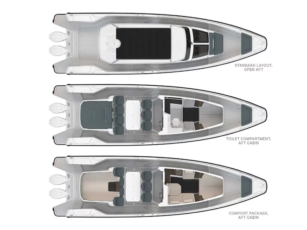 Axopar 37 Sun Top (OPIJUM) Plan image - 5