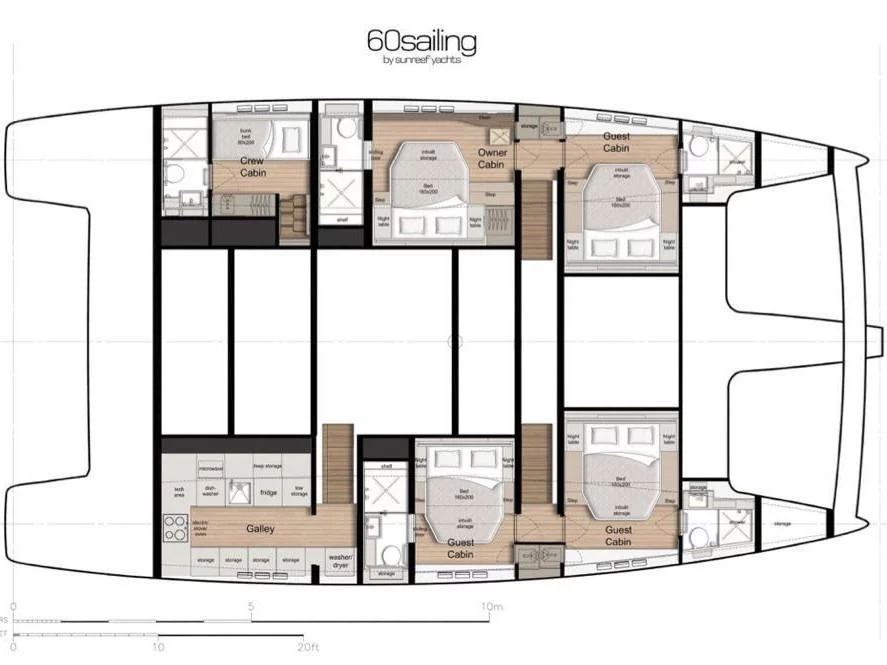 Sunreef 60 (23) (Mr.Si) Plan image - 19