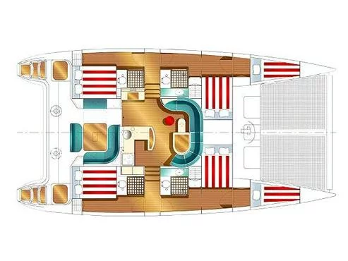 Nautitech 47 (Alcade) Plan image - 12