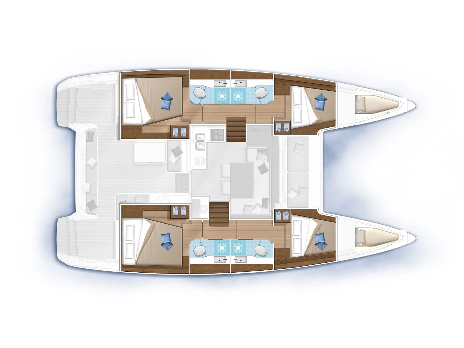 Lagoon 40 (SAILOR MOON) Plan image - 23