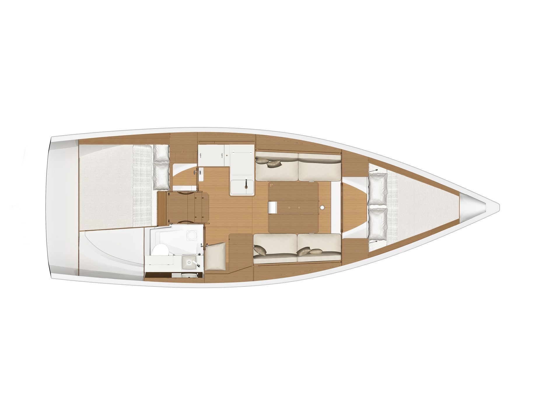 Photo #6 - Dufour 360 GL (Nautilus) in Orhaniye - 21381