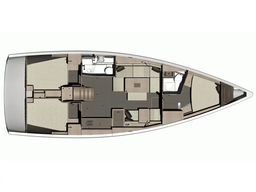 Dufour 412 Grand large (Argo) Plan image - 16