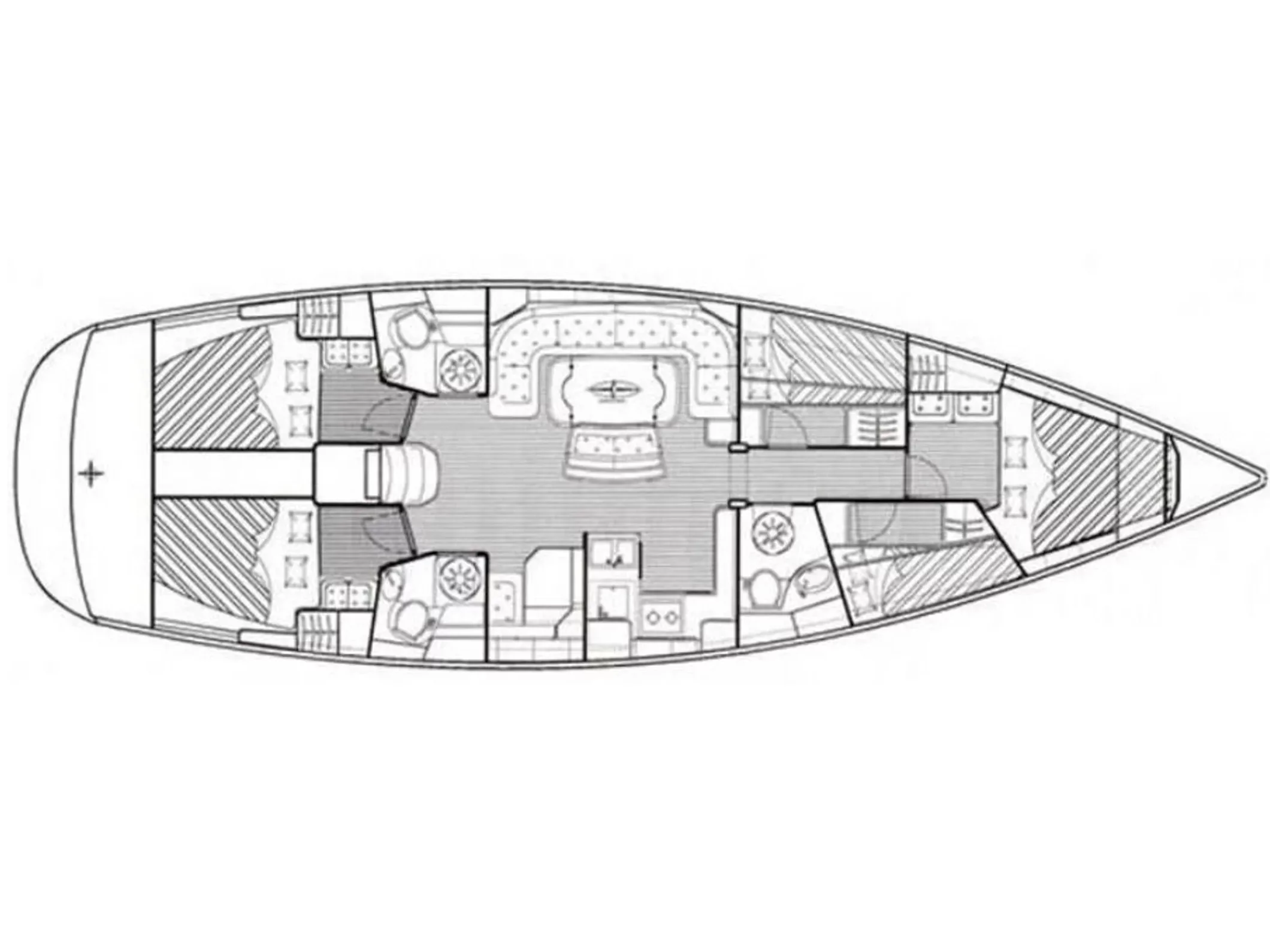 Bavaria 50 Cruiser (Big AS) Plan image - 5