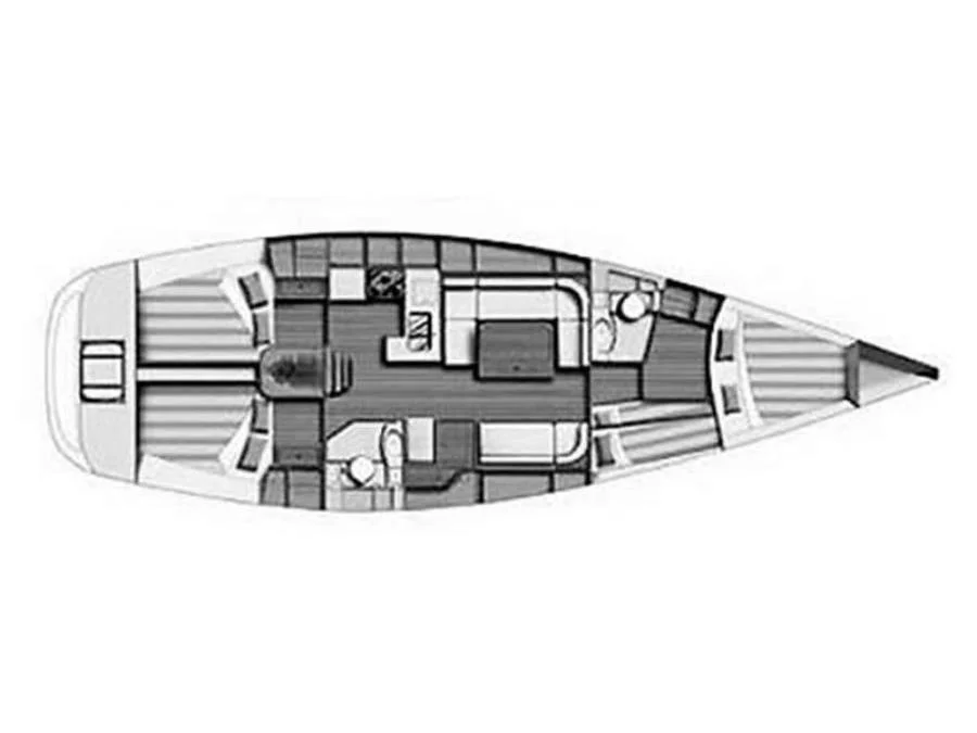 Dufour 44 (Happy AS) Plan image - 5