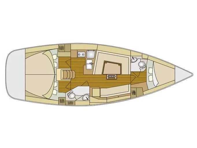Elan 384 Impression (Orca. O) Plan image - 3