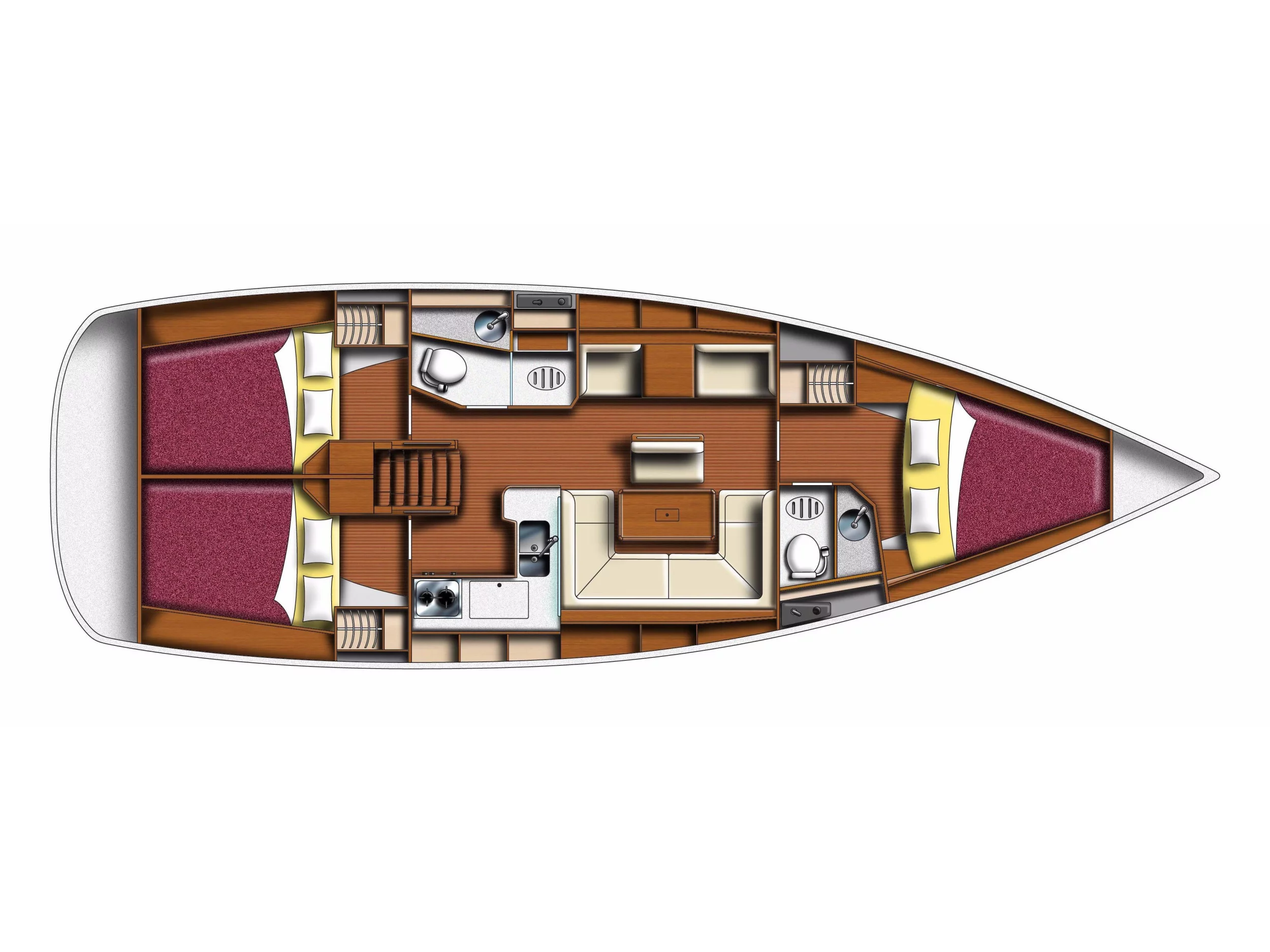 Sun Odyssey 409 (Leonidas) Plan image - 14