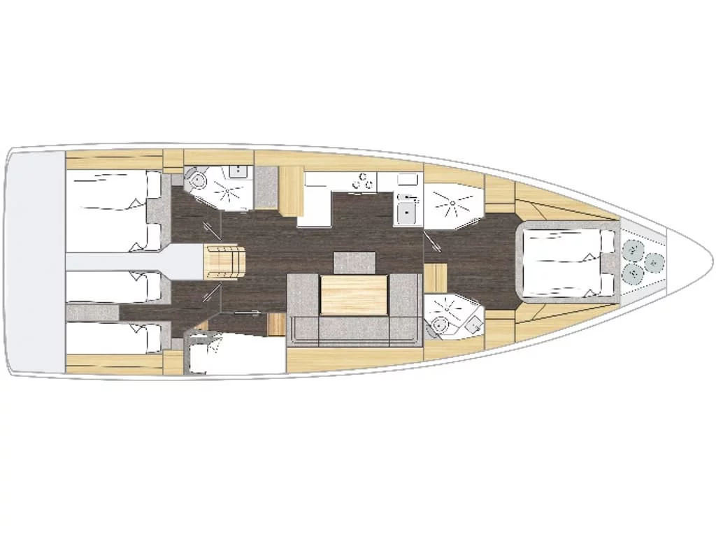 Bavaria C46 (TOPAZ) Plan image - 5