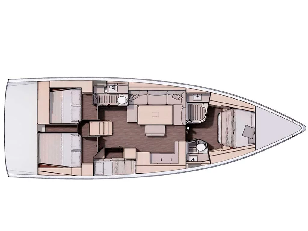 Dufour 470 (AN) Plan image - 19