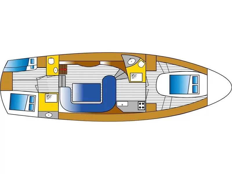 Kotterjacht 12.2 GL (6) (Victoria) Plan image - 4