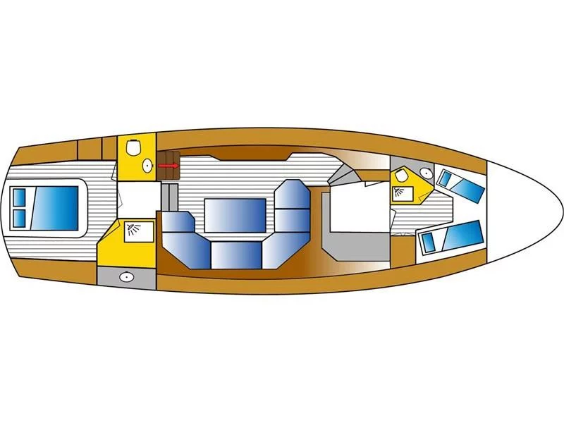 Kotterjacht 12.2 GL (4) (Helena) Plan image - 7