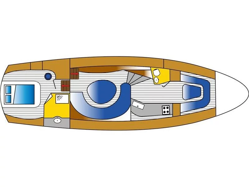 Kotterjacht 10.7 GL (2) (Nicole) Plan image - 4