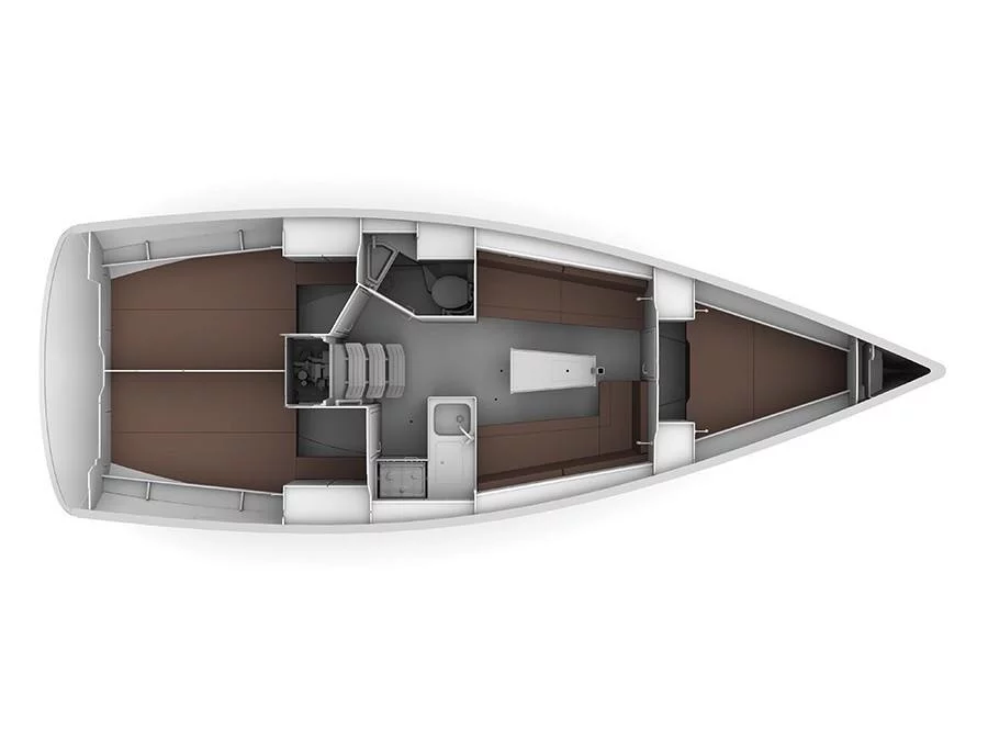 Bavaria Cruiser 34 (TALASSA) Plan image - 1