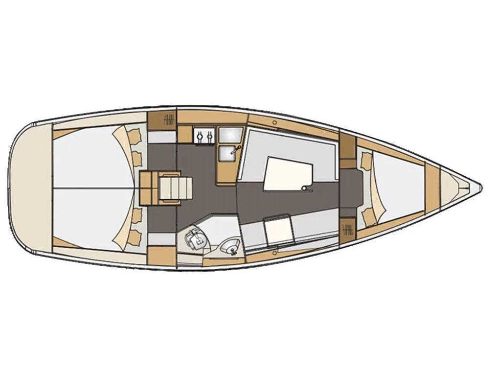 Elan 35 Impression (ARASHI) Plan image - 2