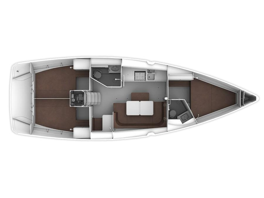 Photo #3 - Bavaria Cruiser 41 (LEVANT) in Krk - 21600