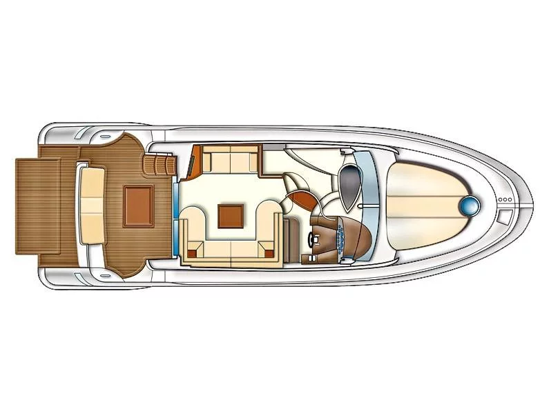 Azimut 43 Fly (Aphrodite) Plan image - 10