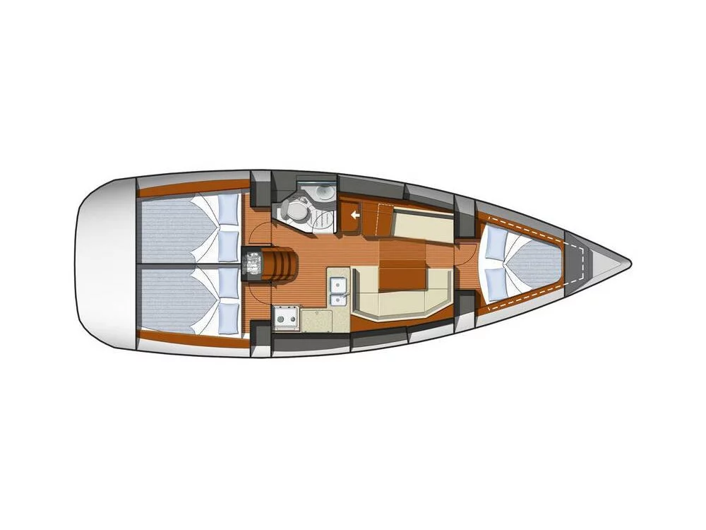 Sun Odyssey 36i (Catrina) Plan image - 7
