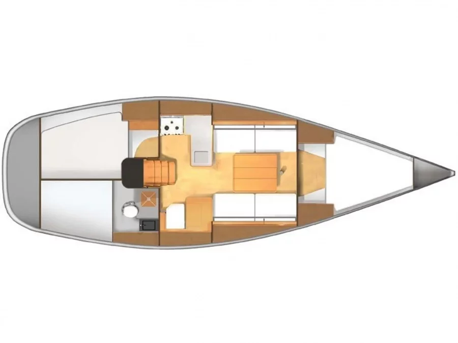 Dufour 365 (Skiros) Plan image - 18