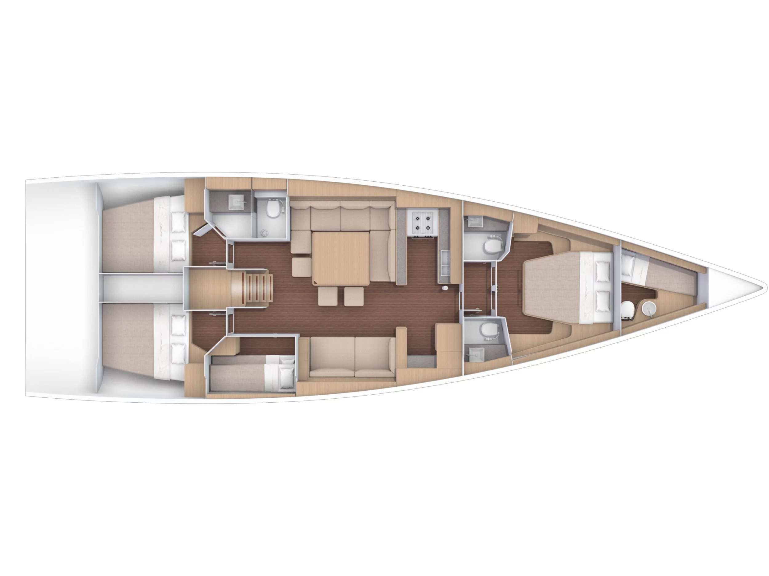 Dufour 56 Exclusive (Friska) Plan image - 30