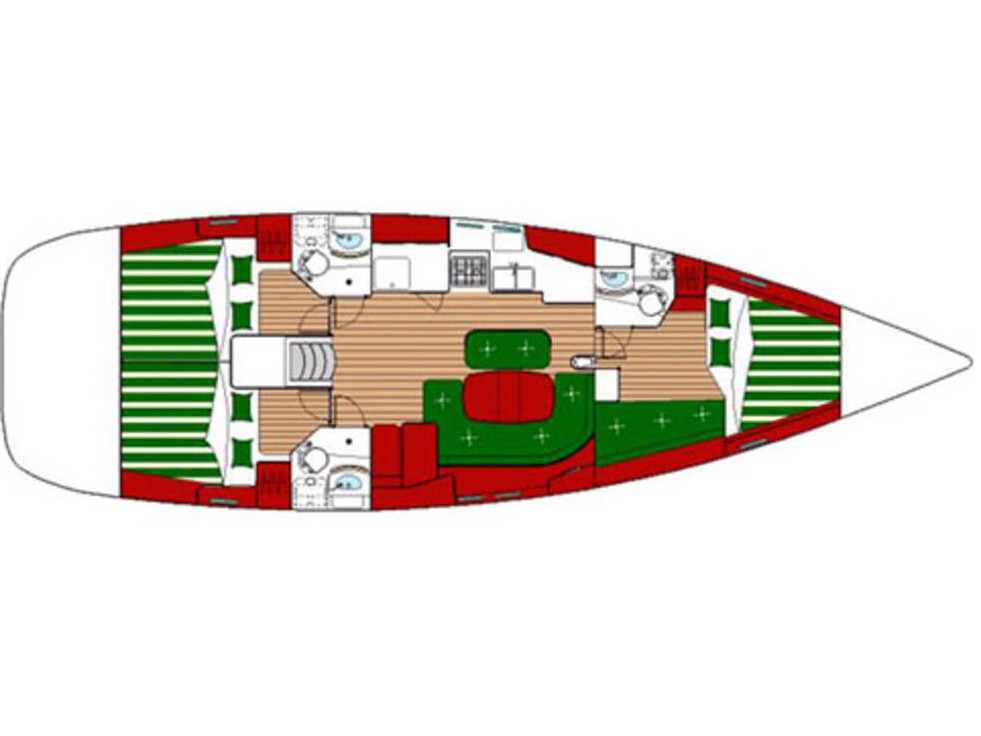 Photo #7 - Oceanis Clipper 423 (Derin) in Fethiye - 21772