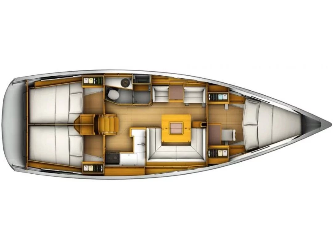 Sun Odyssey 419 (Foxy) Plan image - 7