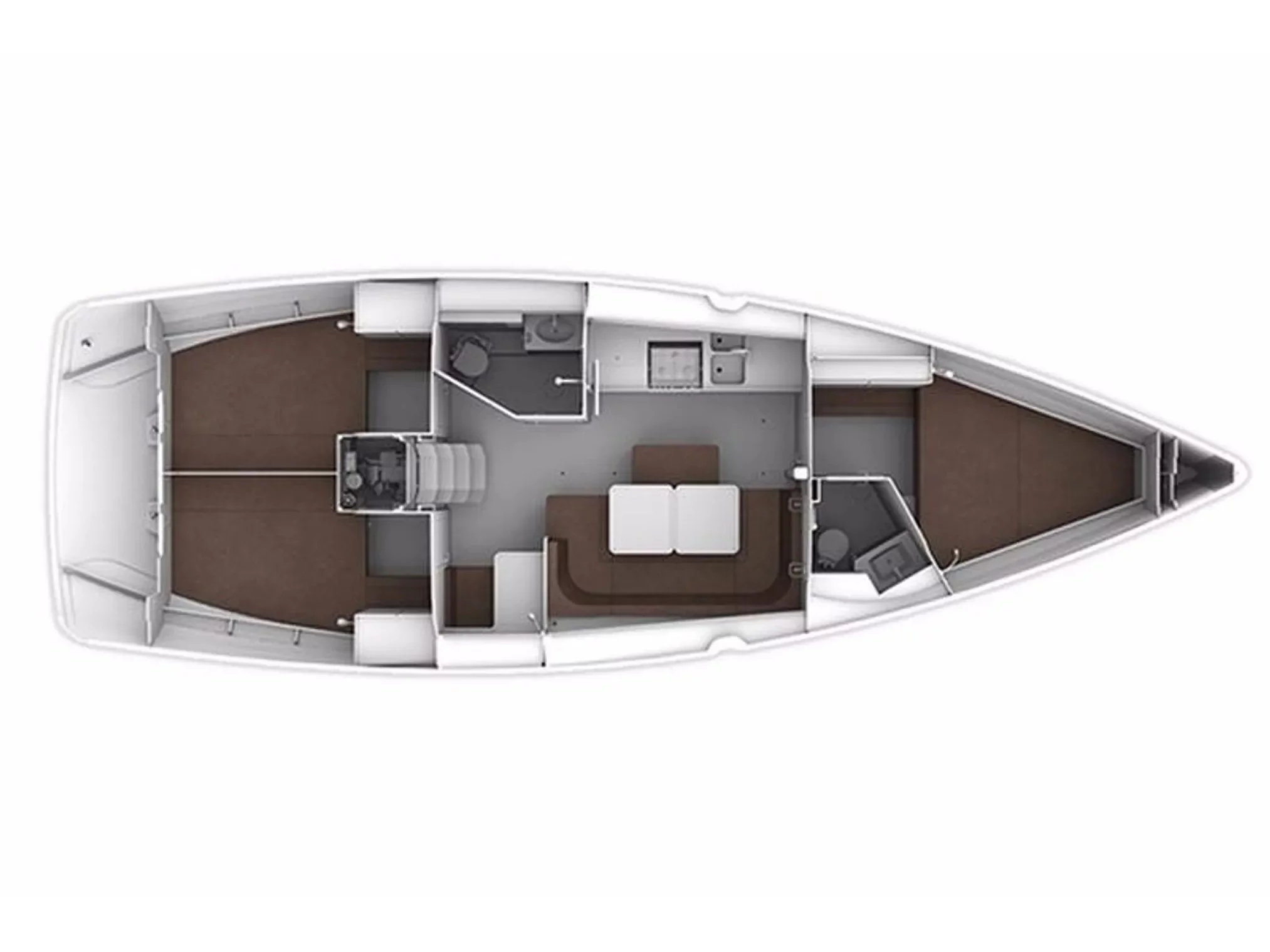 Bavaria Cruiser 41 (Angelina) Plan image - 4