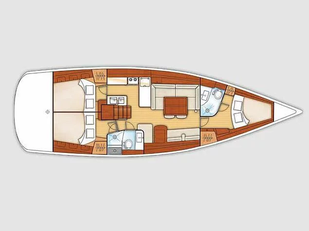 Oceanis 46 (Viento) Plan image - 3