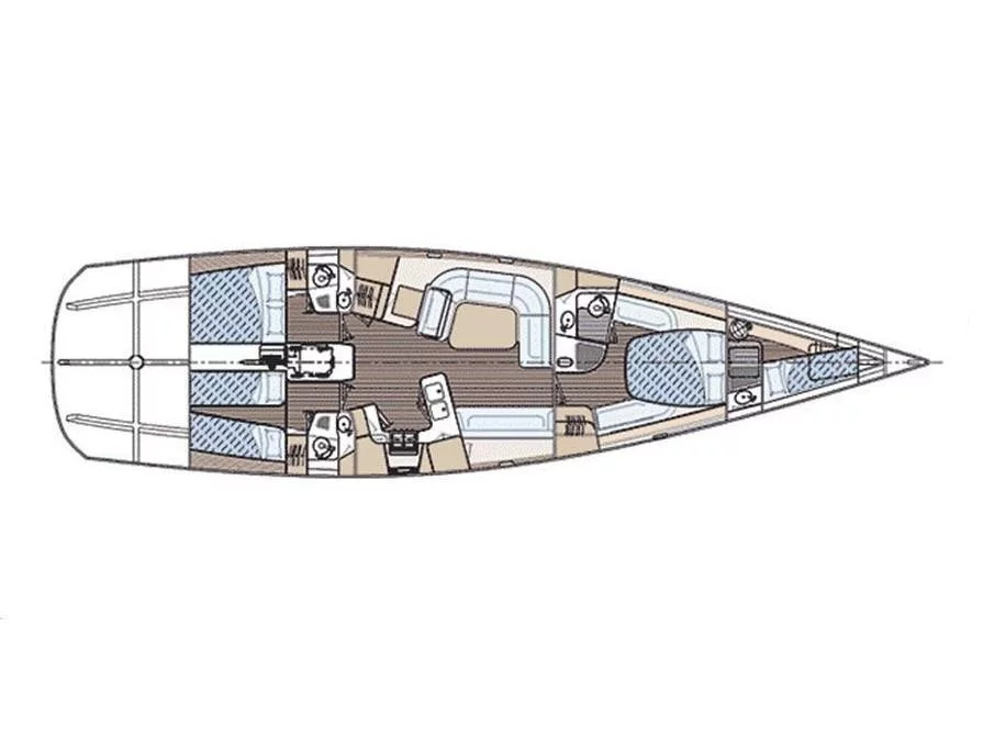 Dehler 60 (Blue Oyster) Plan image - 31
