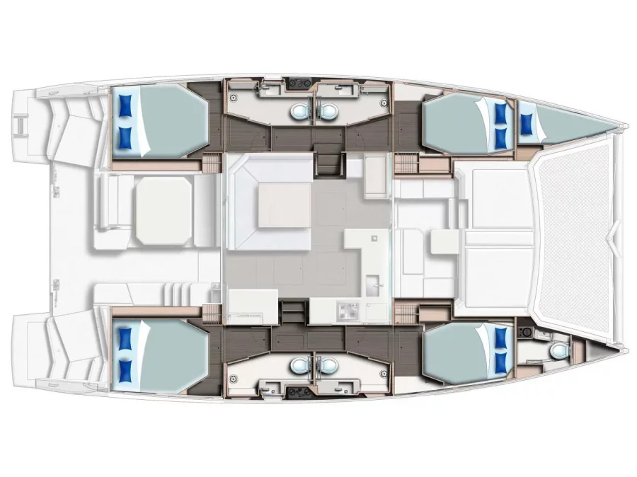 Leopard 45 () Plan image - 4