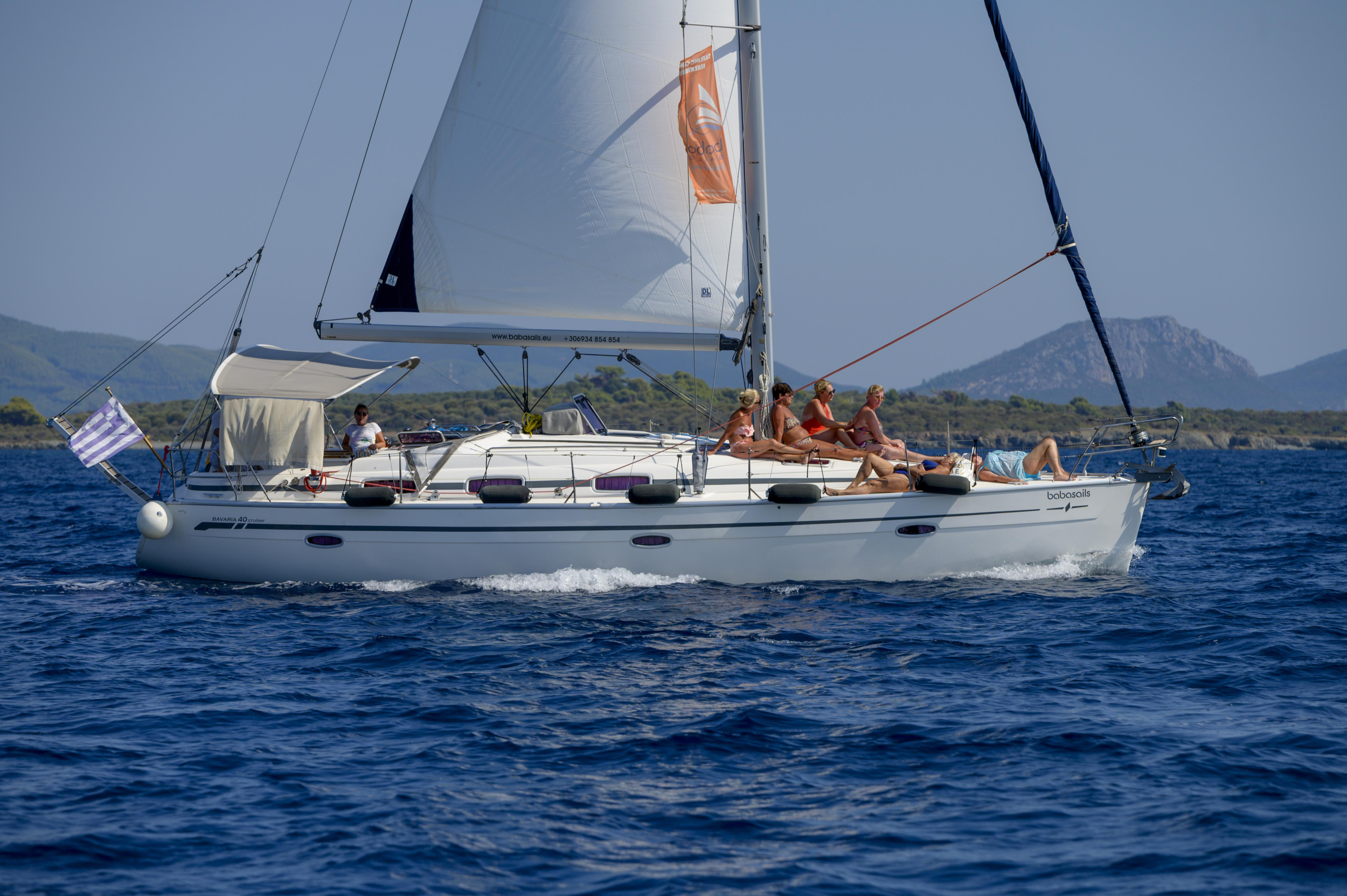 Photo #8 - Bavaria 40 Cruiser (Baba Sails) in Miraggio - 21848
