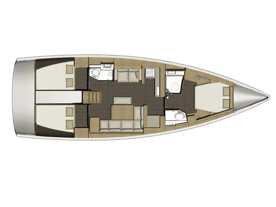 Photo #2 - Dufour 460 Grand Large (Fantasea) in Lefkada - 21359