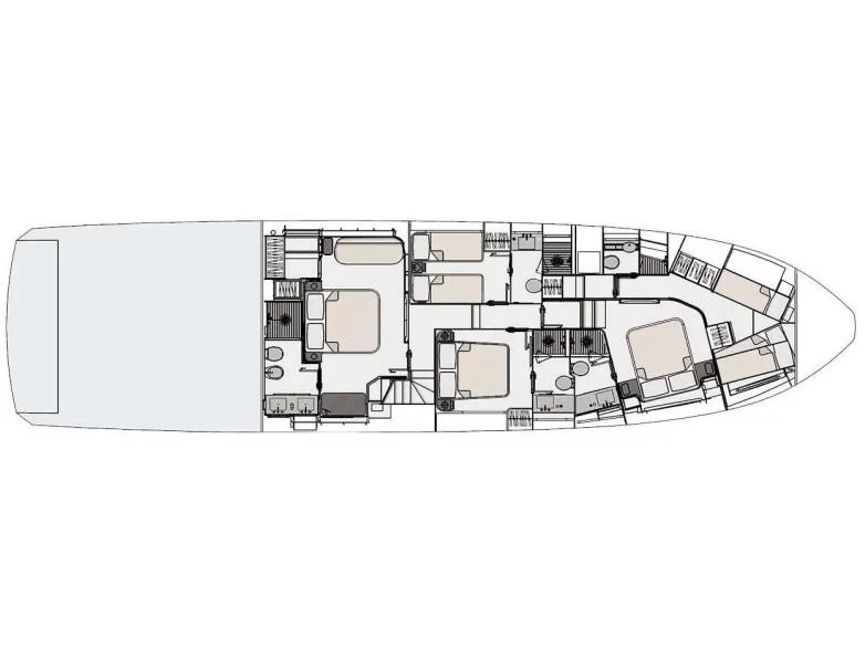 Azimut 78 Fly (OMR GROUP) Plan image - 14