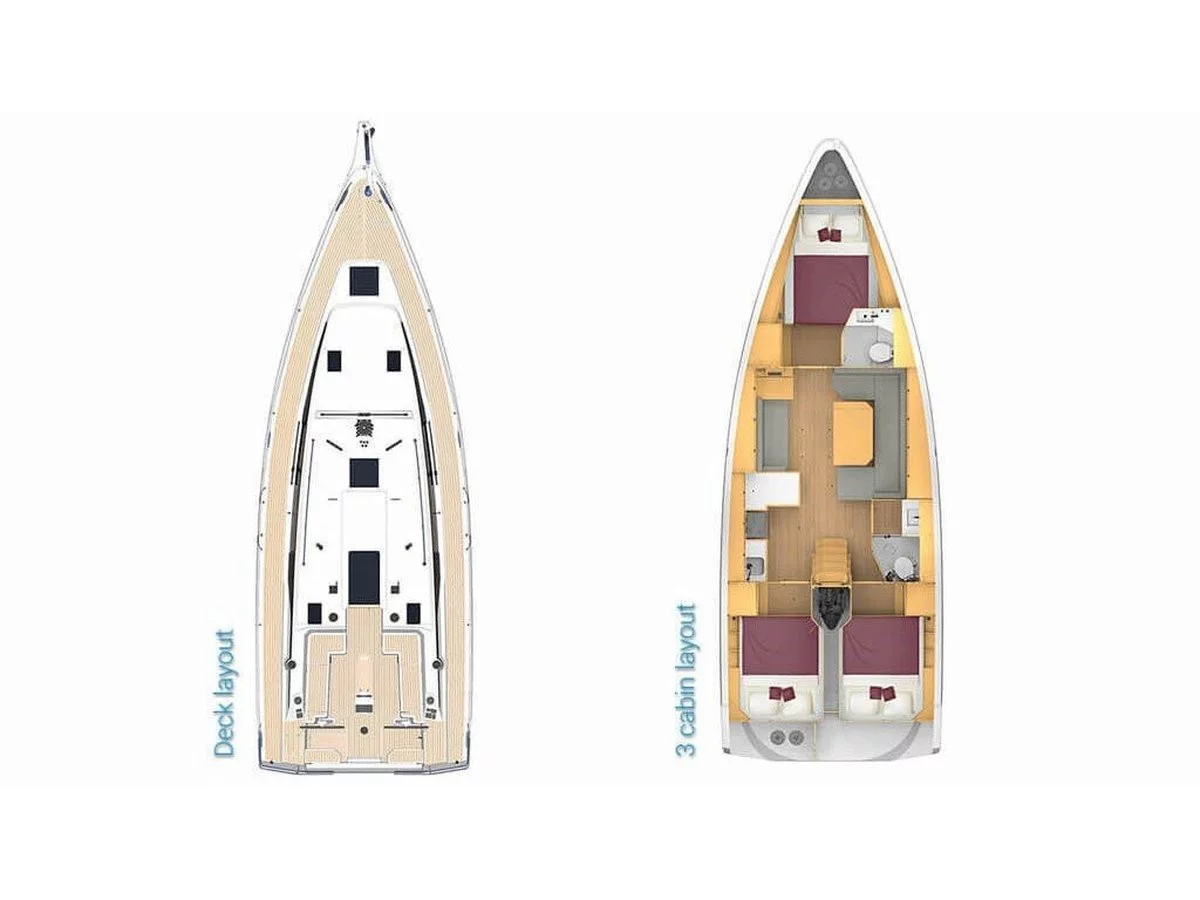 Bavaria C42 (Oktana (Pax 8)) Plan image - 30