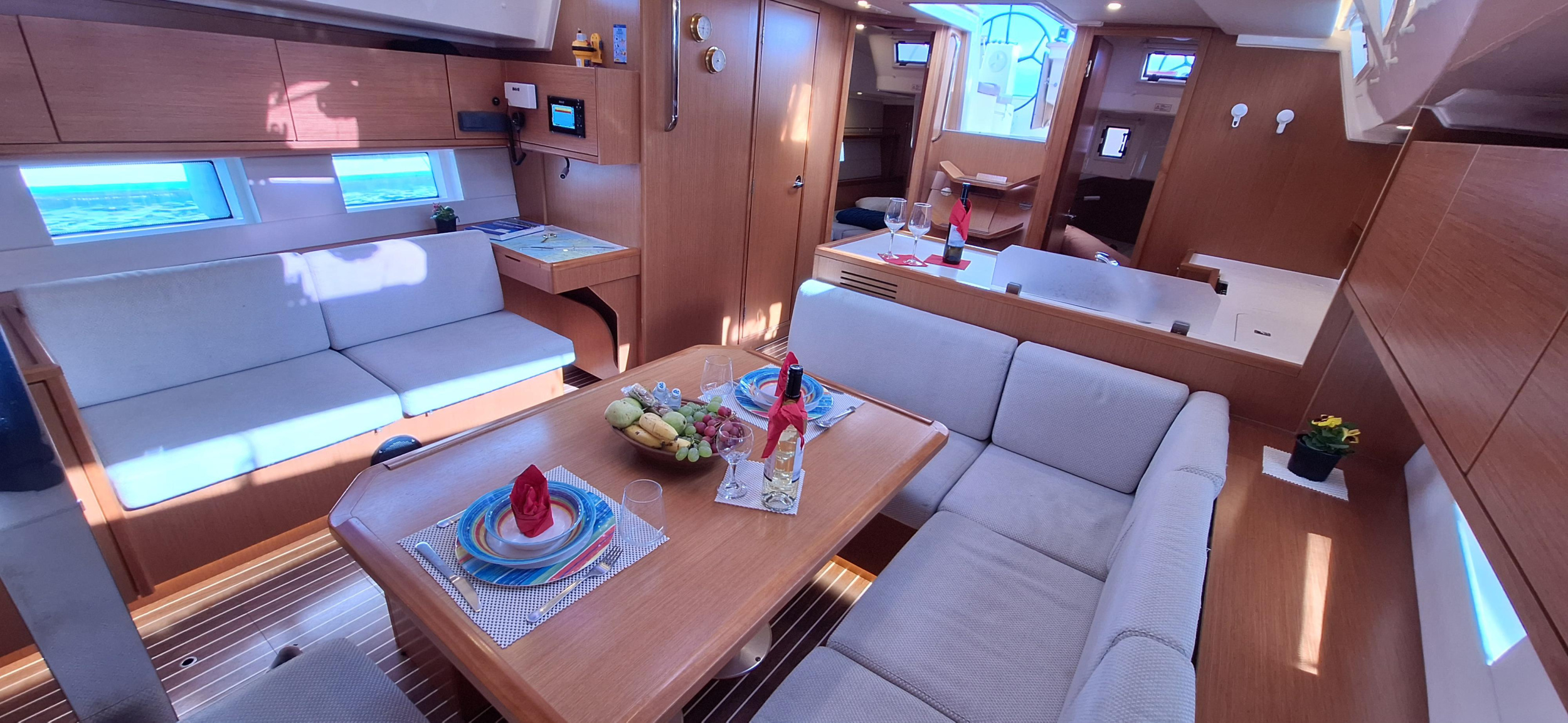 Photo #3 - Bavaria C45 (LADY FLORA 1) in Lefkada - 10470