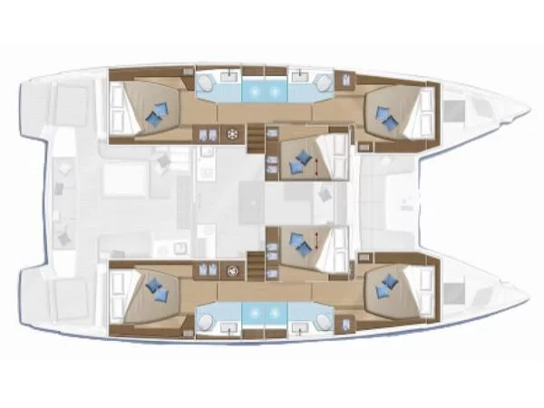 Lagoon 50 (Icarus) Plan image - 12
