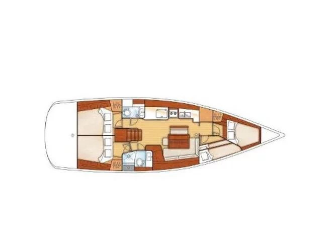 Oceanis 46 (STAVROS TOU NOTOU) Plan image - 15