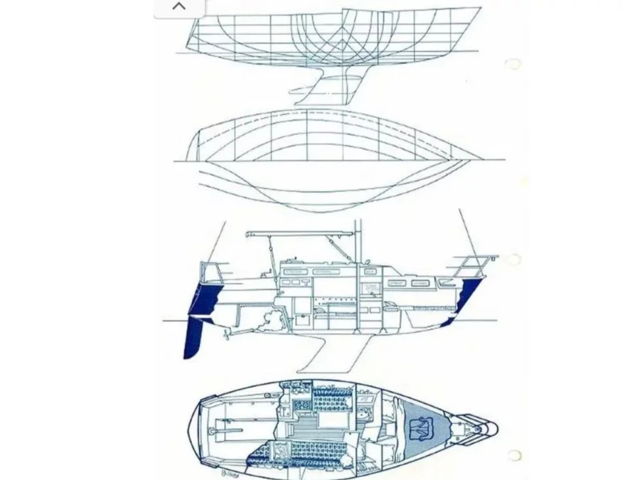 Dufour 2800 (Fatina) Plan image - 3